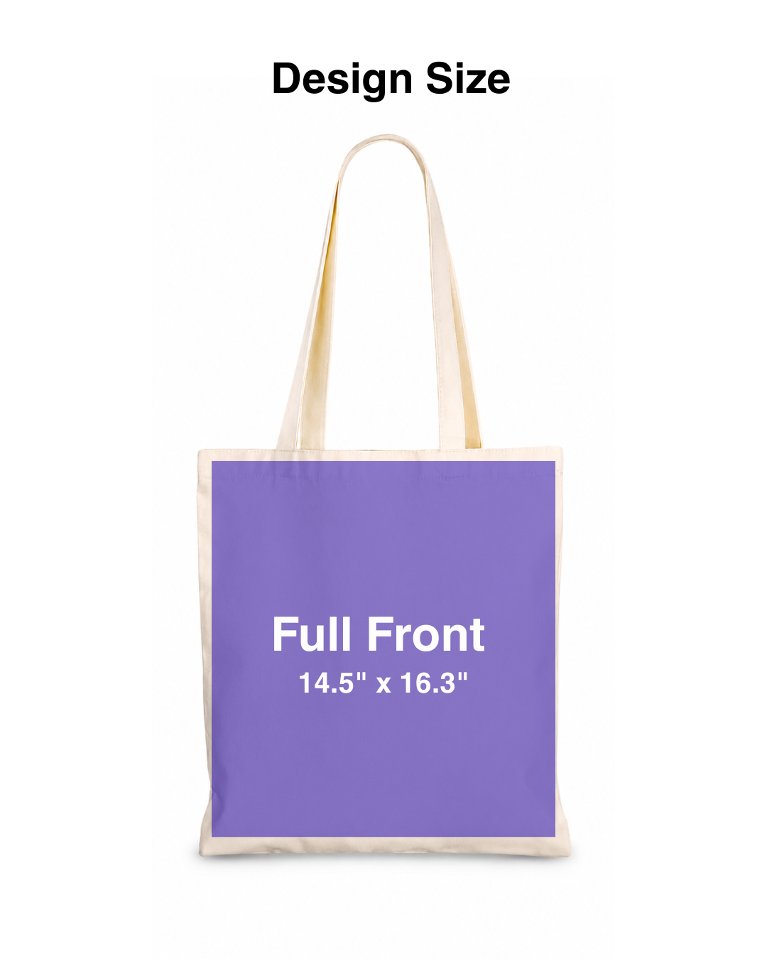 Tote Bag Personalizada: Full Front