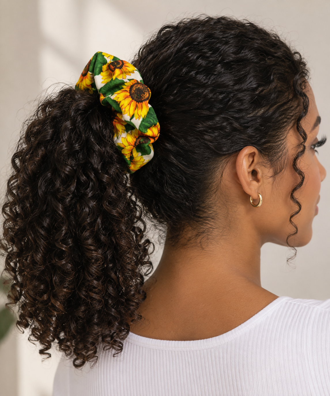 Scrunchie Sunflower Fields (Mediano)
