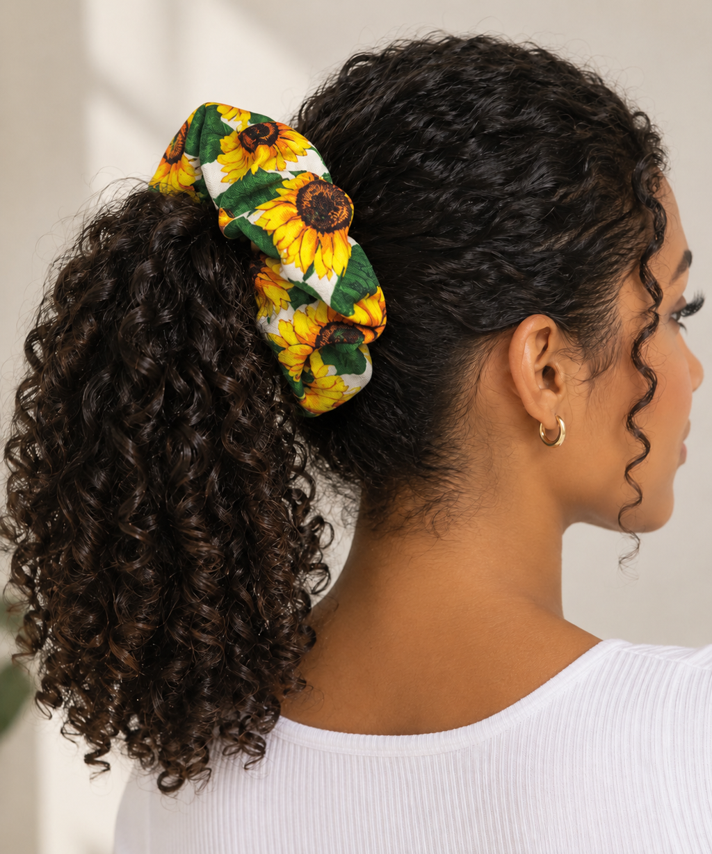 Scrunchie Sunflower Fields (Grande)