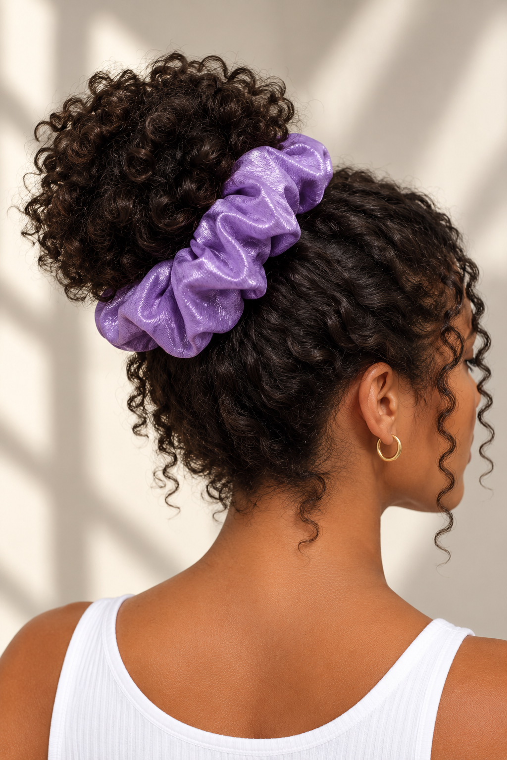 Scrunchie Lavender Shine (Grande)